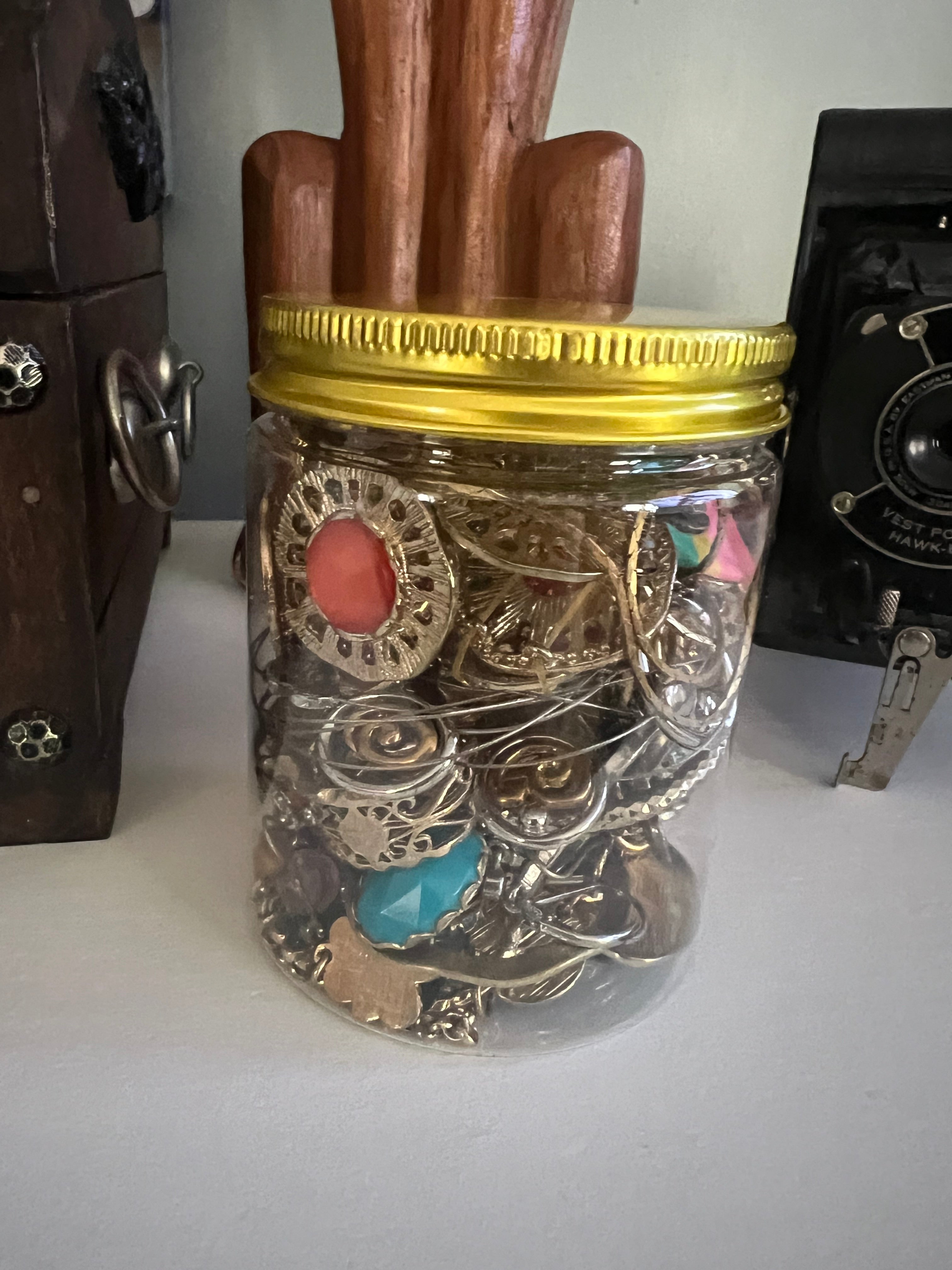 Hidden Gem Jewelry Jar