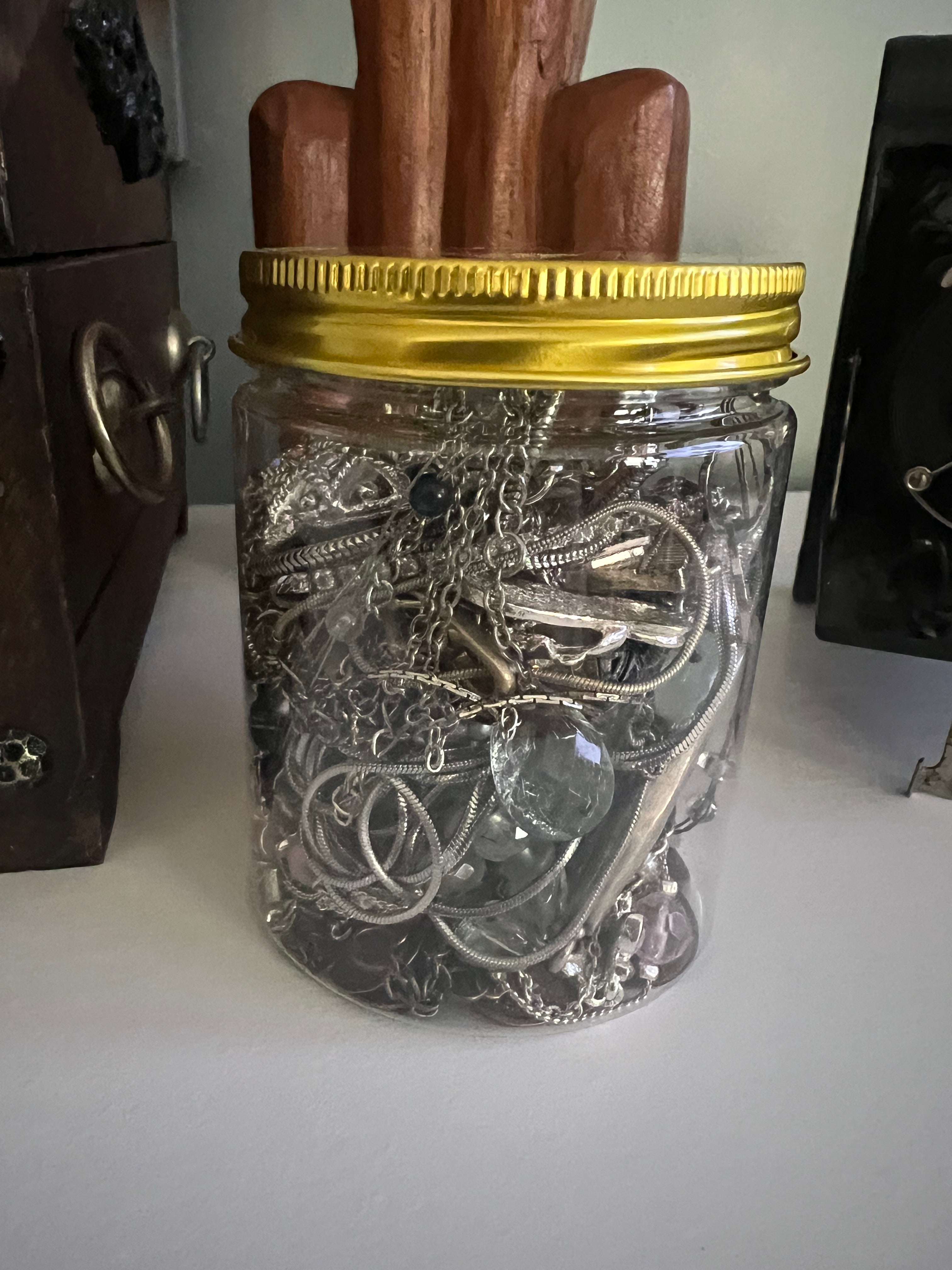 Lucky Find Jewelry Jar