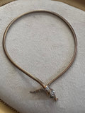 Antique Rare Coro Snake Necklace 1940s